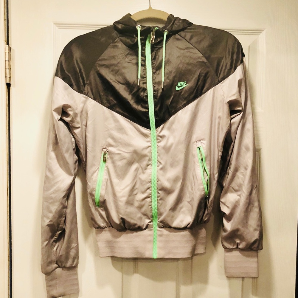 Gray Nike jacket